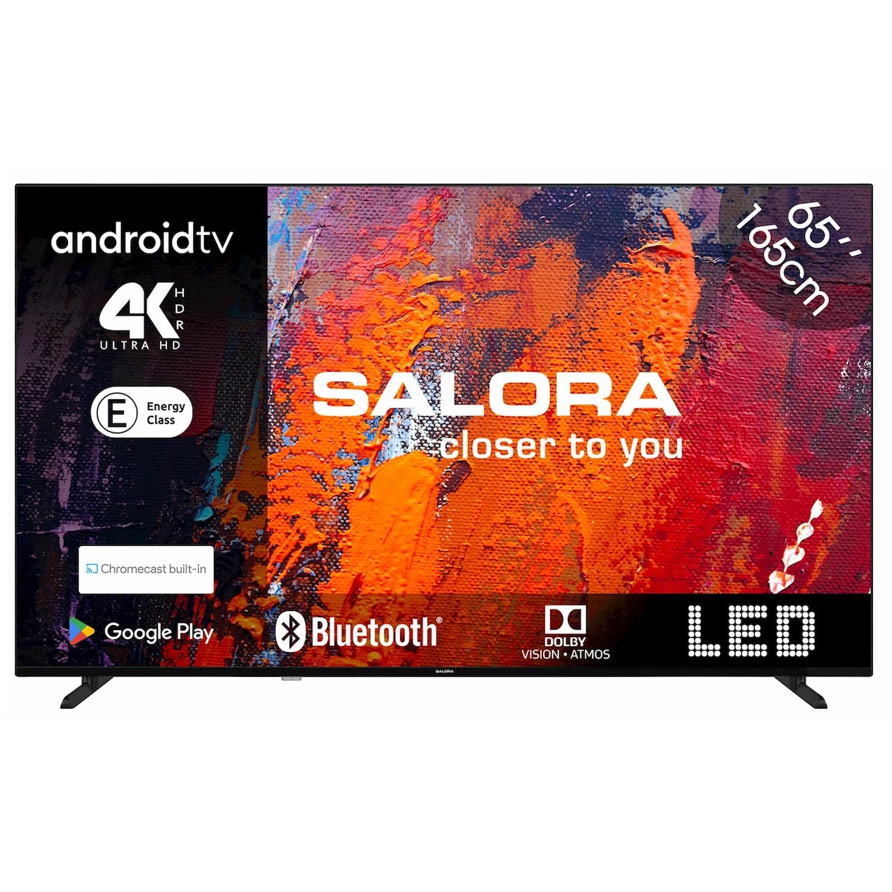 Salora 65UA550 - 65 inch - LED TV afbeelding