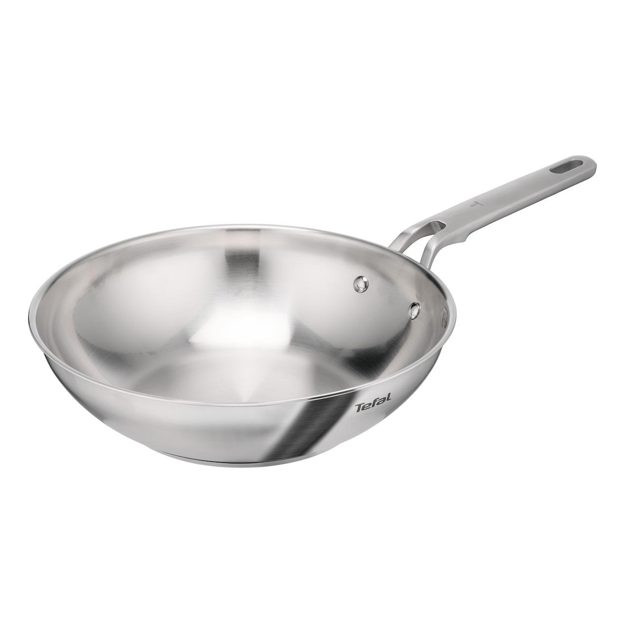 Tefal E52919 Extreme Uncoated Wokpan 28 cm Pan Grijs