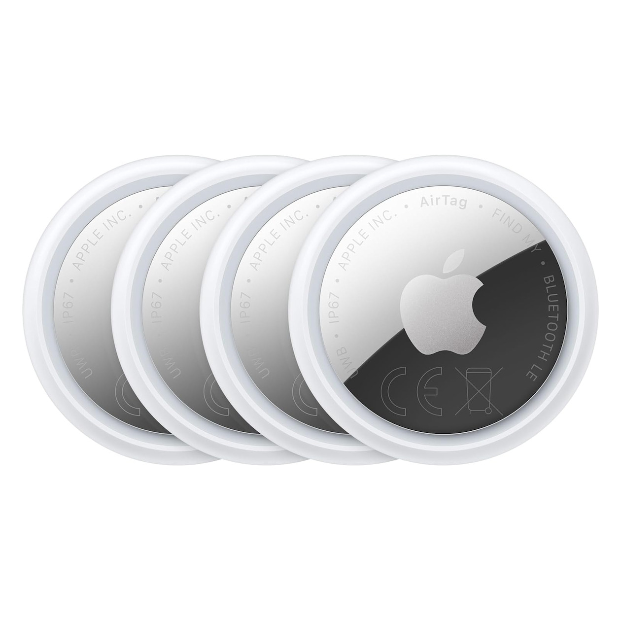 Apple AirTag 2 (4-Pack) Telefonie accessoire Wit