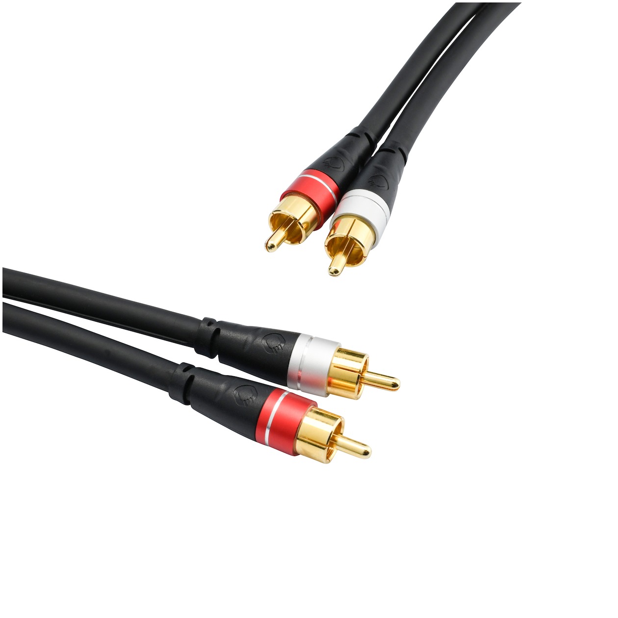 Oehlbach SL RCA CABLE 1,0 M Luidspreker kabel Zwart afbeelding