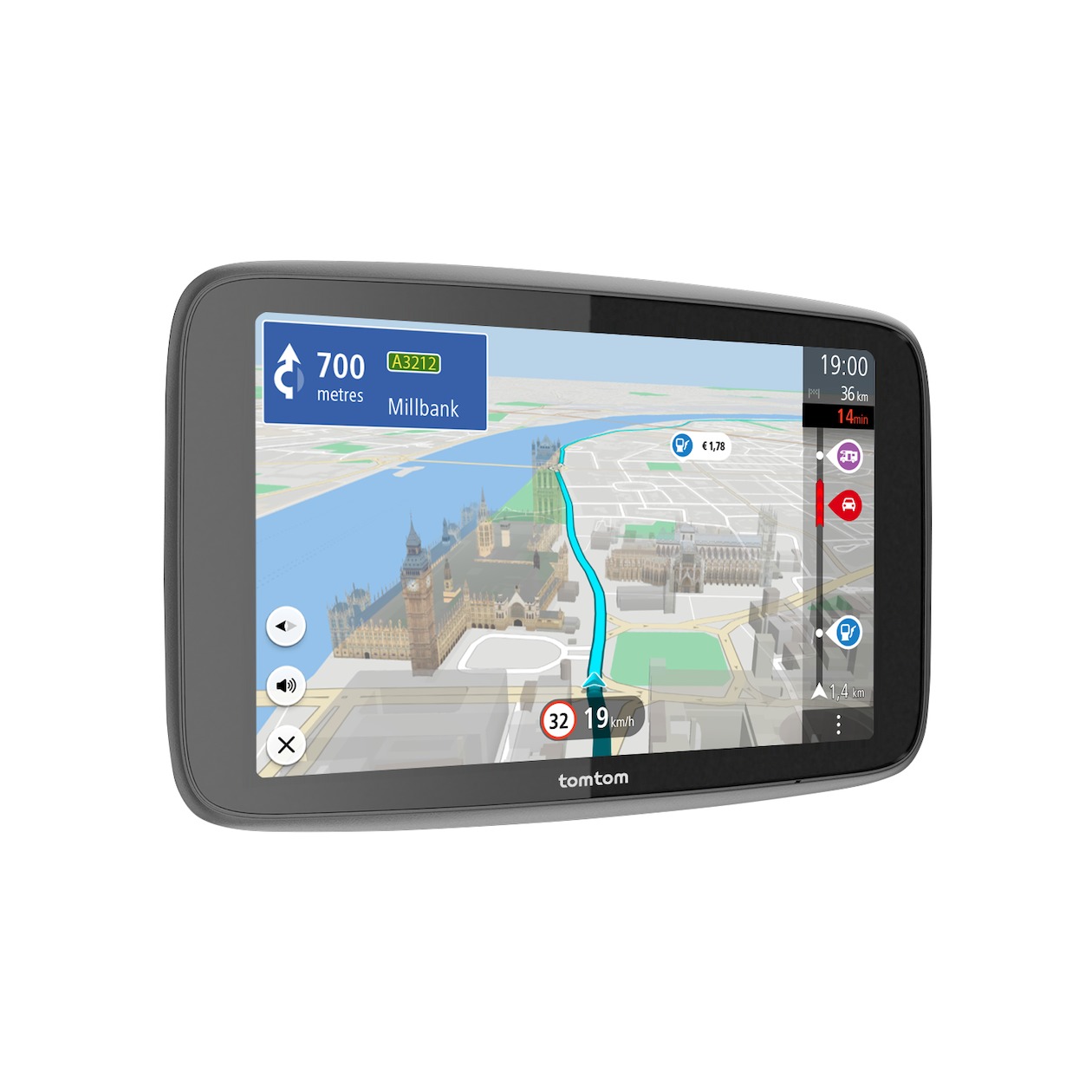 TomTom GO Camper Max Wereld Autonavigatie Zwart, foto 2