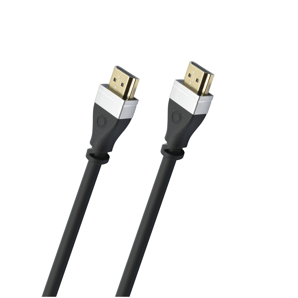 Oehlbach SL UHS HDMI 2.1 CABLE 1,0 M HDMI kabel Zwart afbeelding