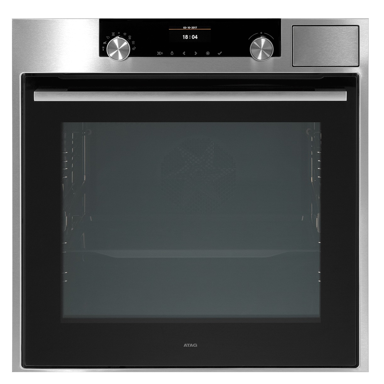 Atag CS6611C Inbouw combi stoomoven Grijs afbeelding