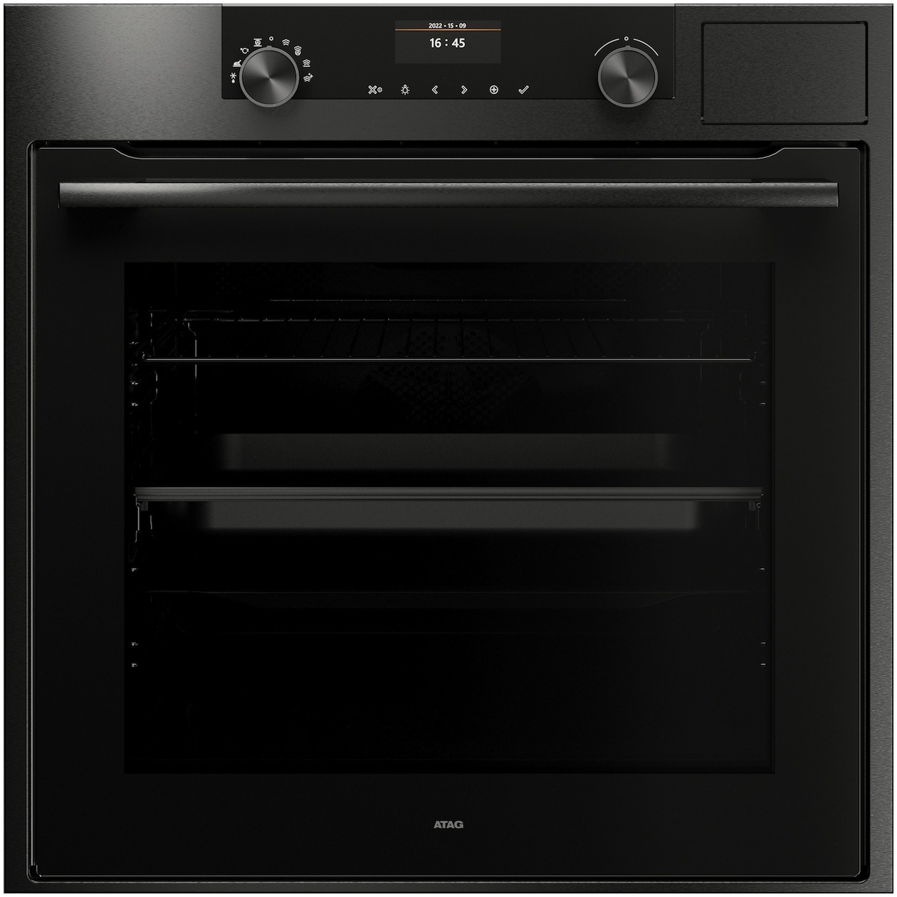 Atag CS66121C Inbouw combi stoomoven Zwart afbeelding