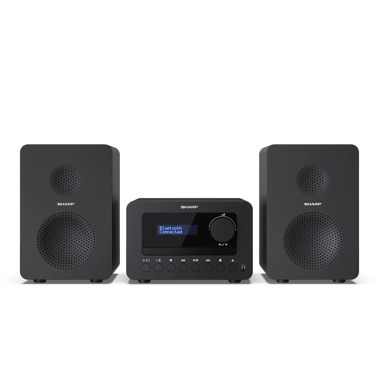 Sharp XL-B520 Stereo set Zwart afbeelding