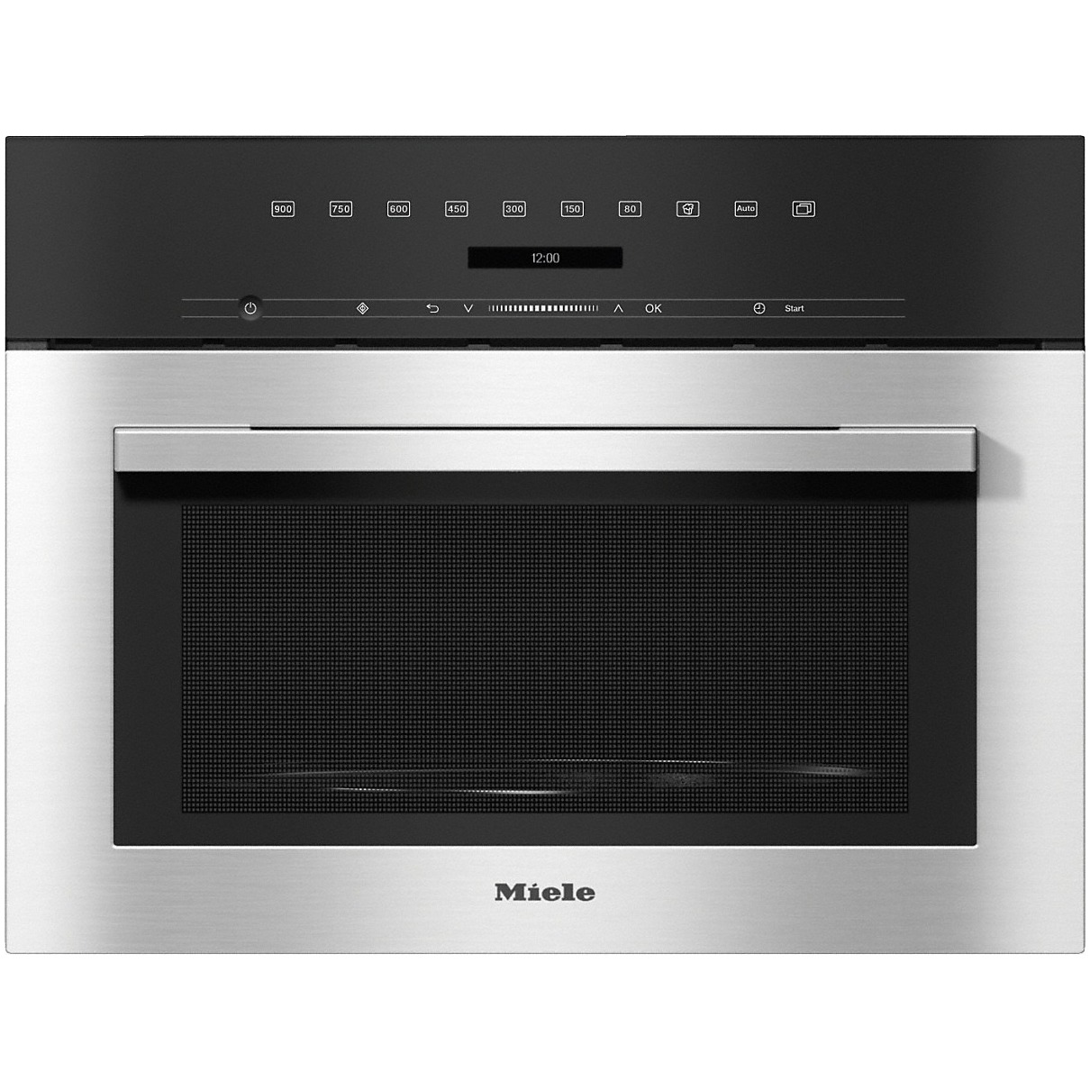 Miele M 7140 Inbouw Magnetron Grijs afbeelding