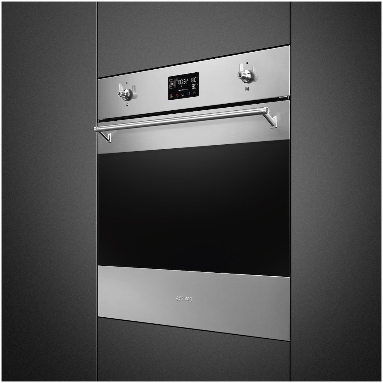 Smeg SOP6302S2PX Inbouw combi stoomoven Zilver, foto 3