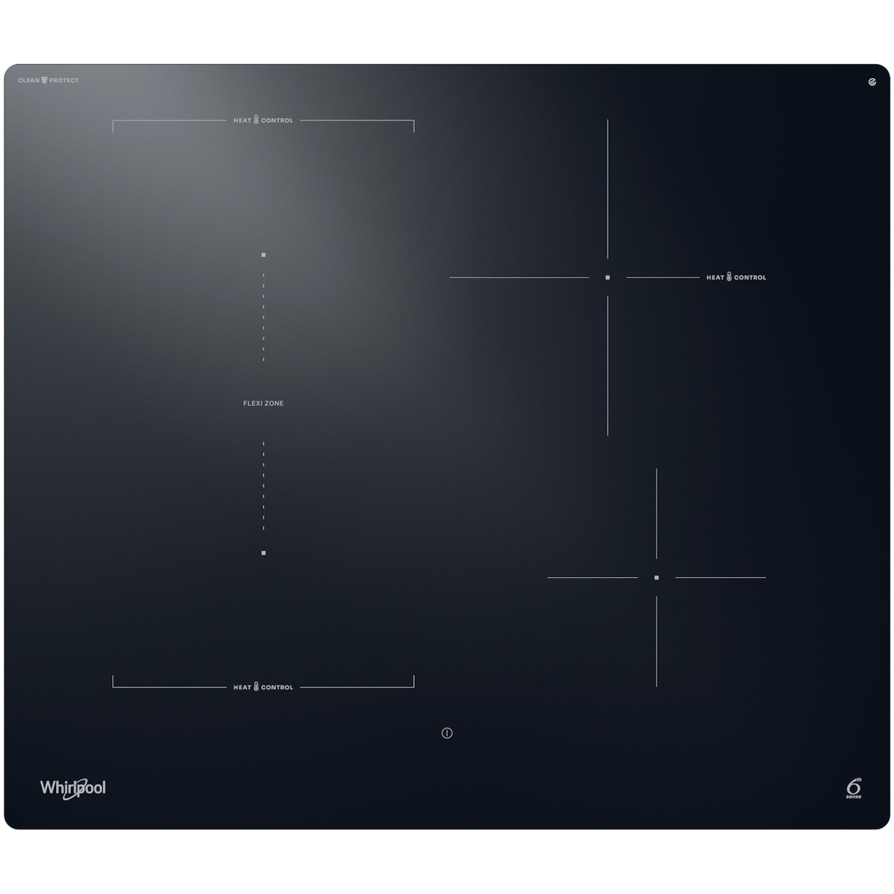 Whirlpool WTX6014DCF Inductie kookplaat Zwart afbeelding
