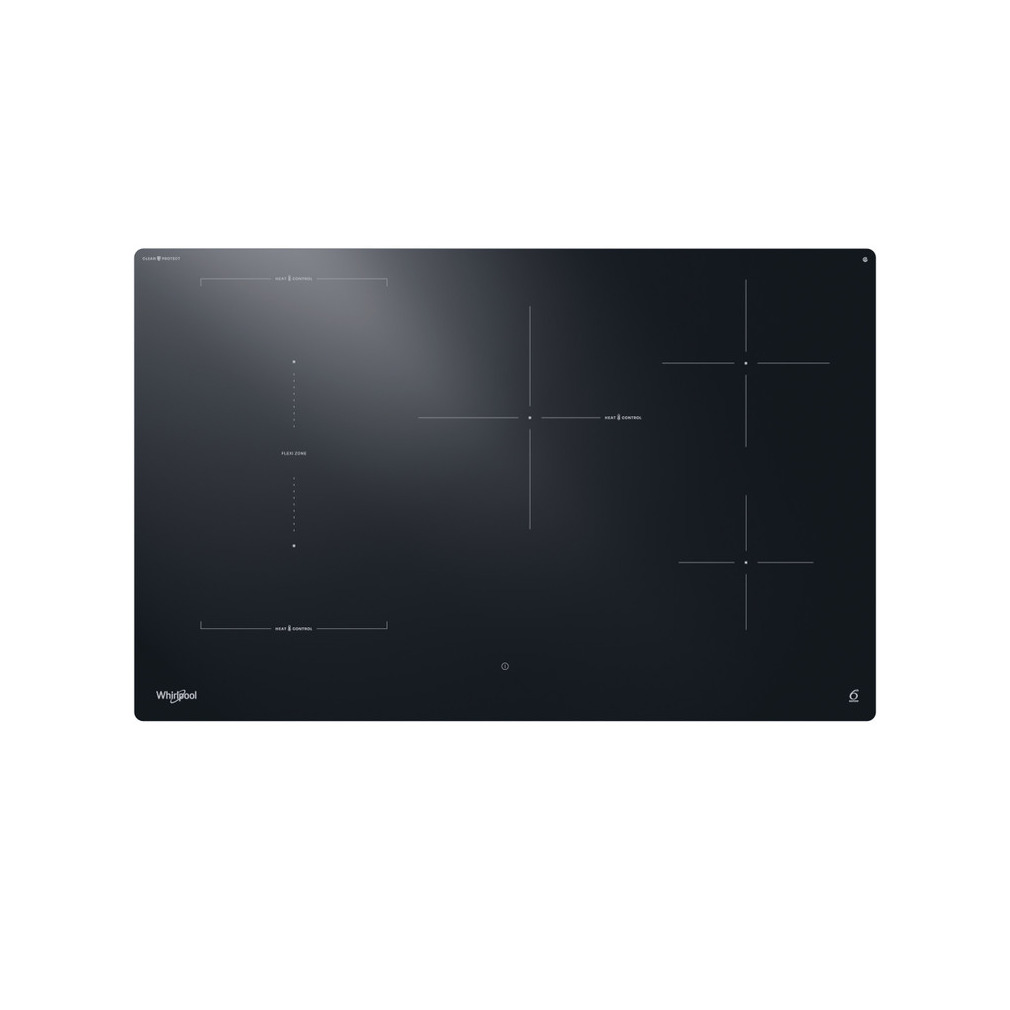 Whirlpool WTX8017DCF2 Inductie kookplaat Zwart afbeelding