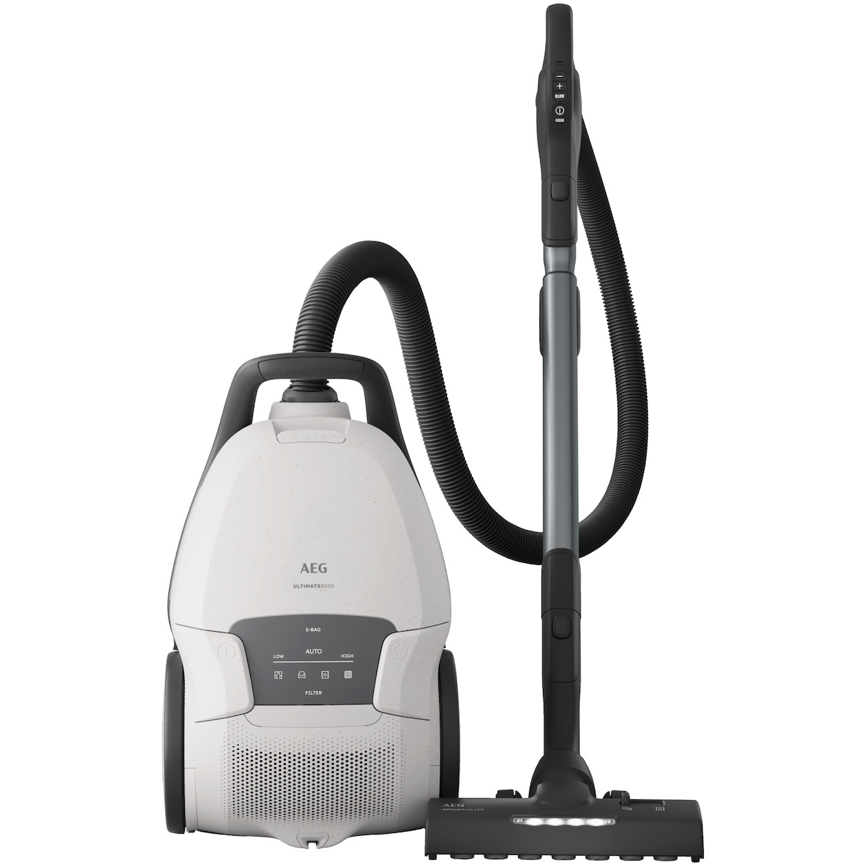 AEG AB81U1SW Stofzuiger met zak Wit afbeelding
