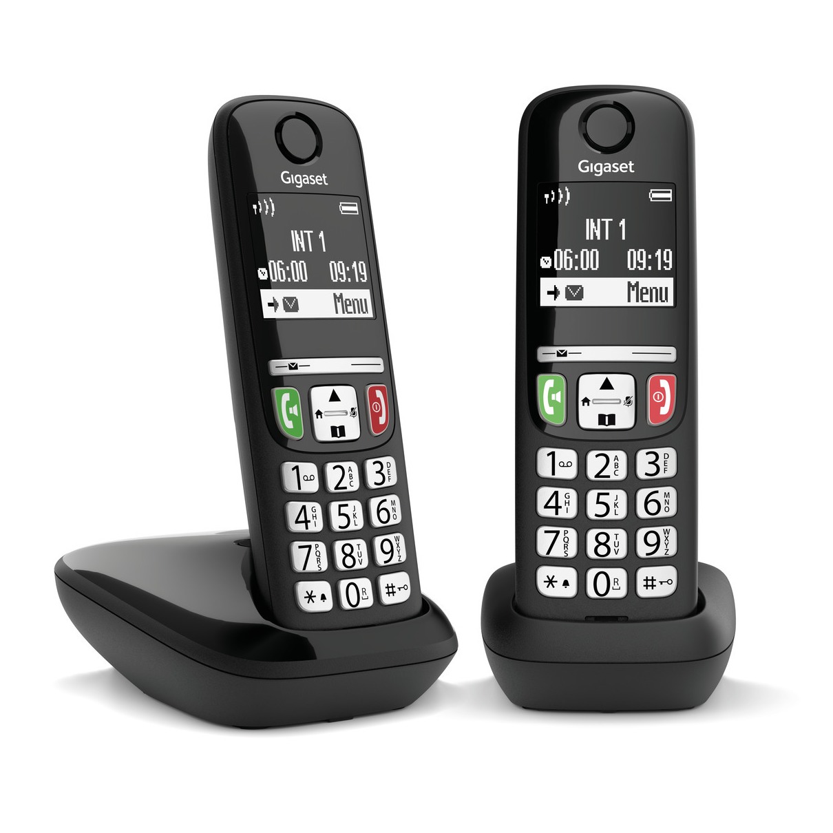 Gigaset A735 Duo Huistelefoon Zwart afbeelding