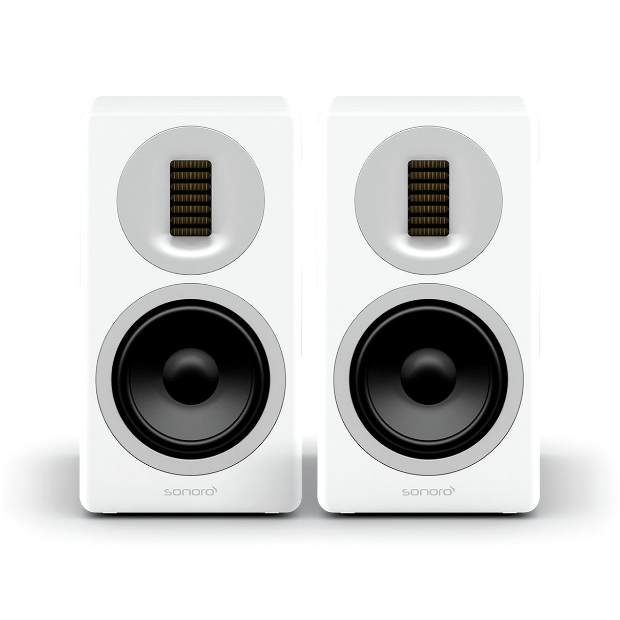Sonoro Orchestra Slim / paar Boekenplank speaker Wit afbeelding