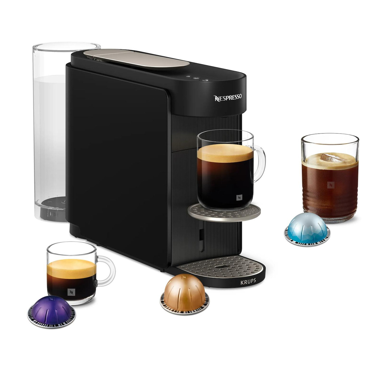 Krups Nespresso Vertuo UP XN9408 Nespresso Zwart