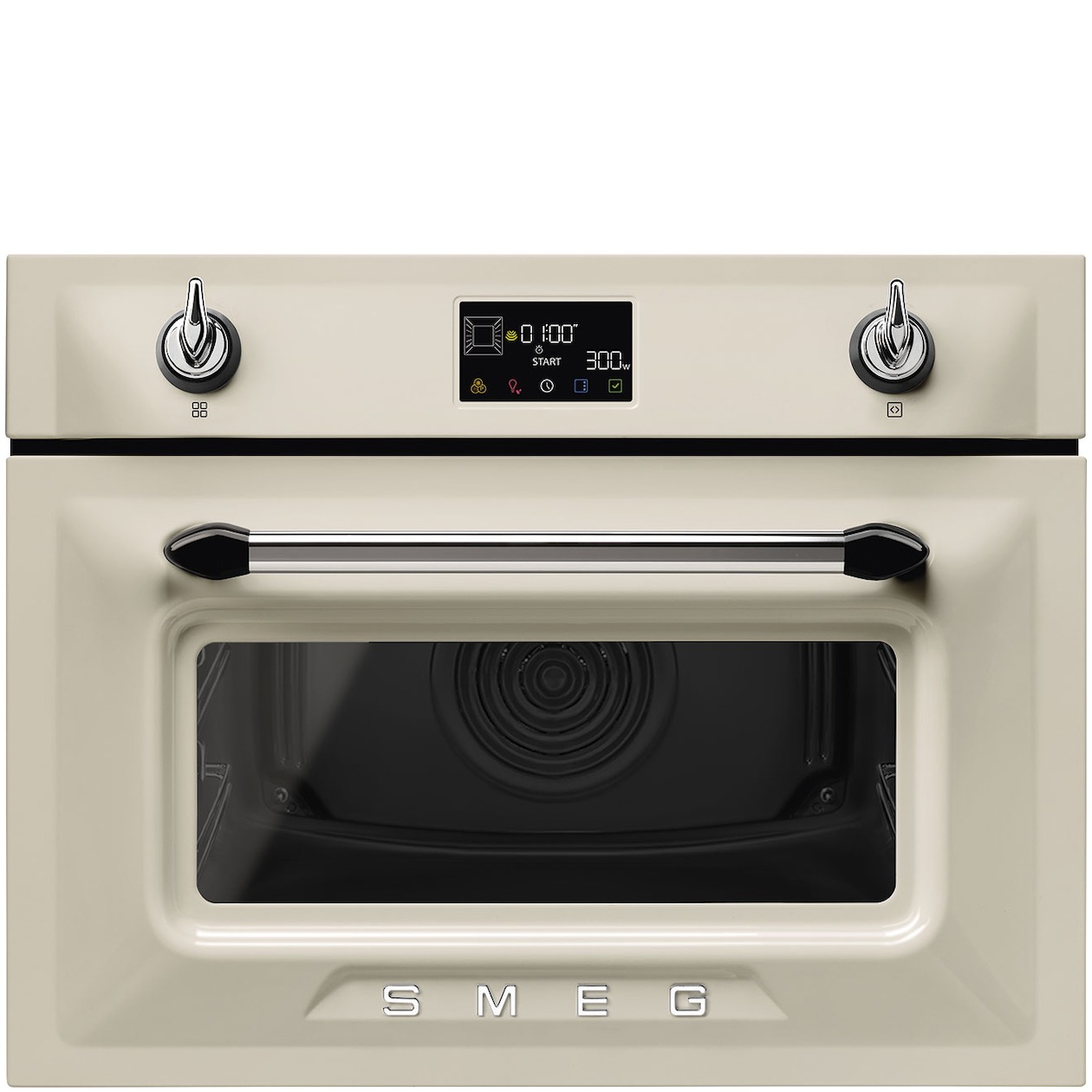 SMEG SO4902M1P - Inbouw oven - Combi-magnetron - Crème