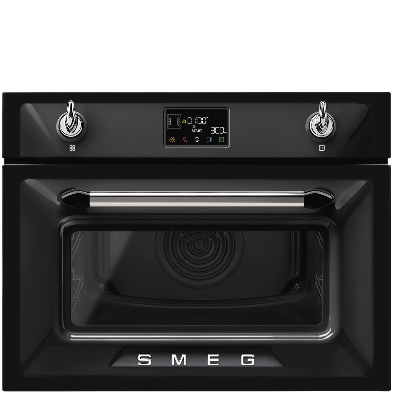 SMEG SO4902M1N - Inbouw oven - Combi-magnetron - Zwart