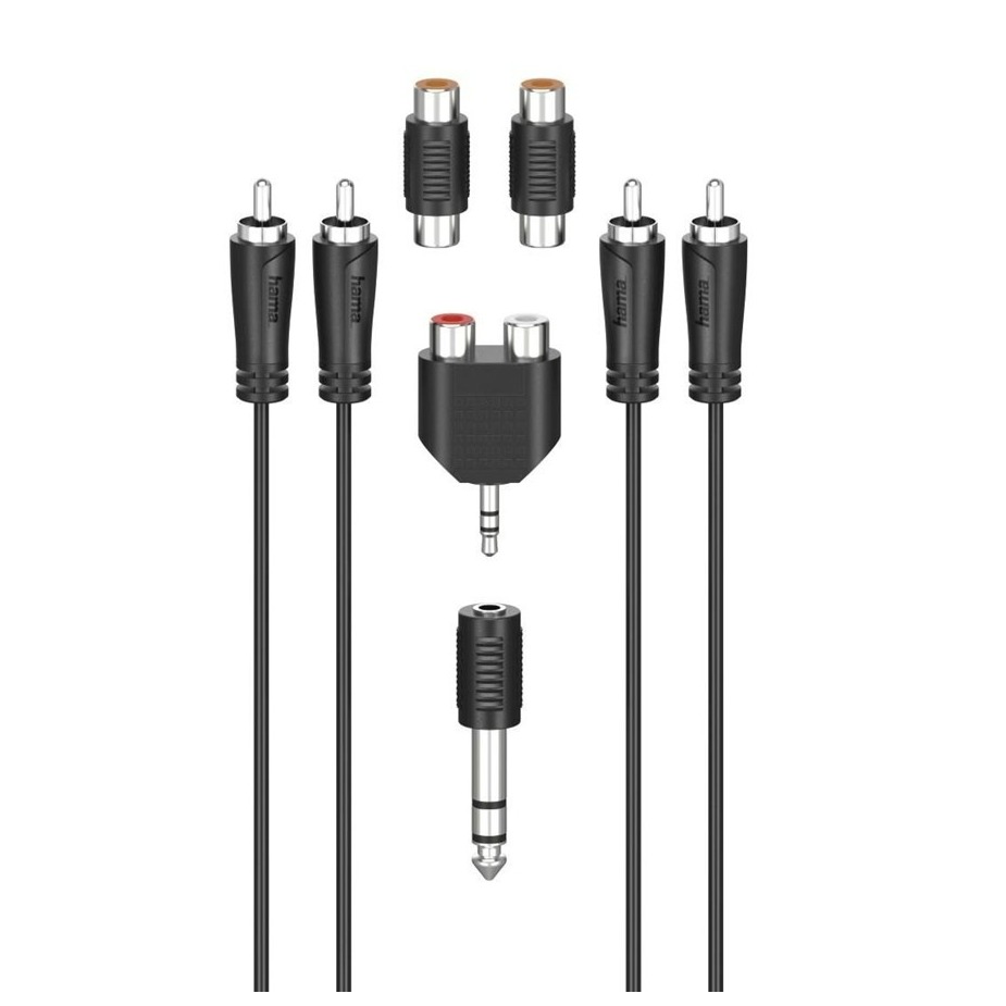 Hama Cinch-aansluitset, 2,5 m TV accessoire afbeelding