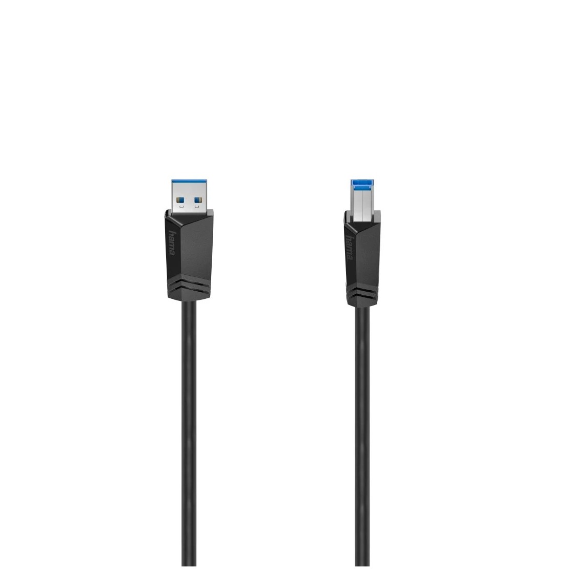 Hama USB-KABEL, USB 3.0, 5 GBIT/S, 1,50 M Kabel Zwart afbeelding
