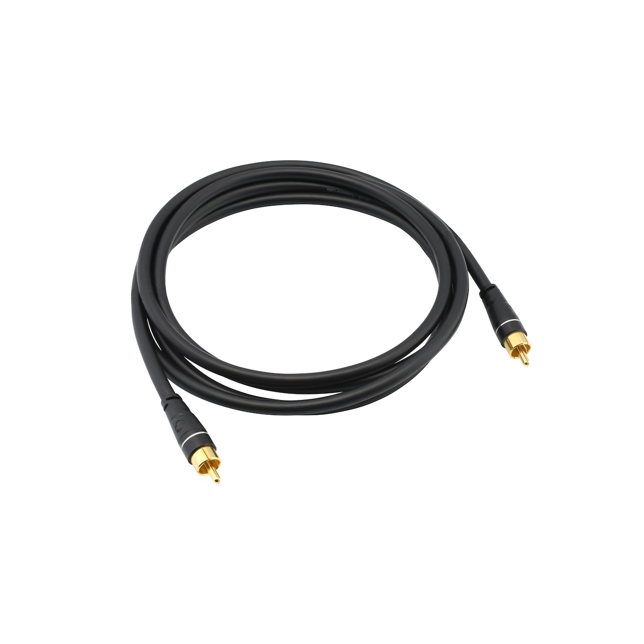 Oehlbach SL SUB CABLE 2,0 M Luidspreker kabel Zwart afbeelding