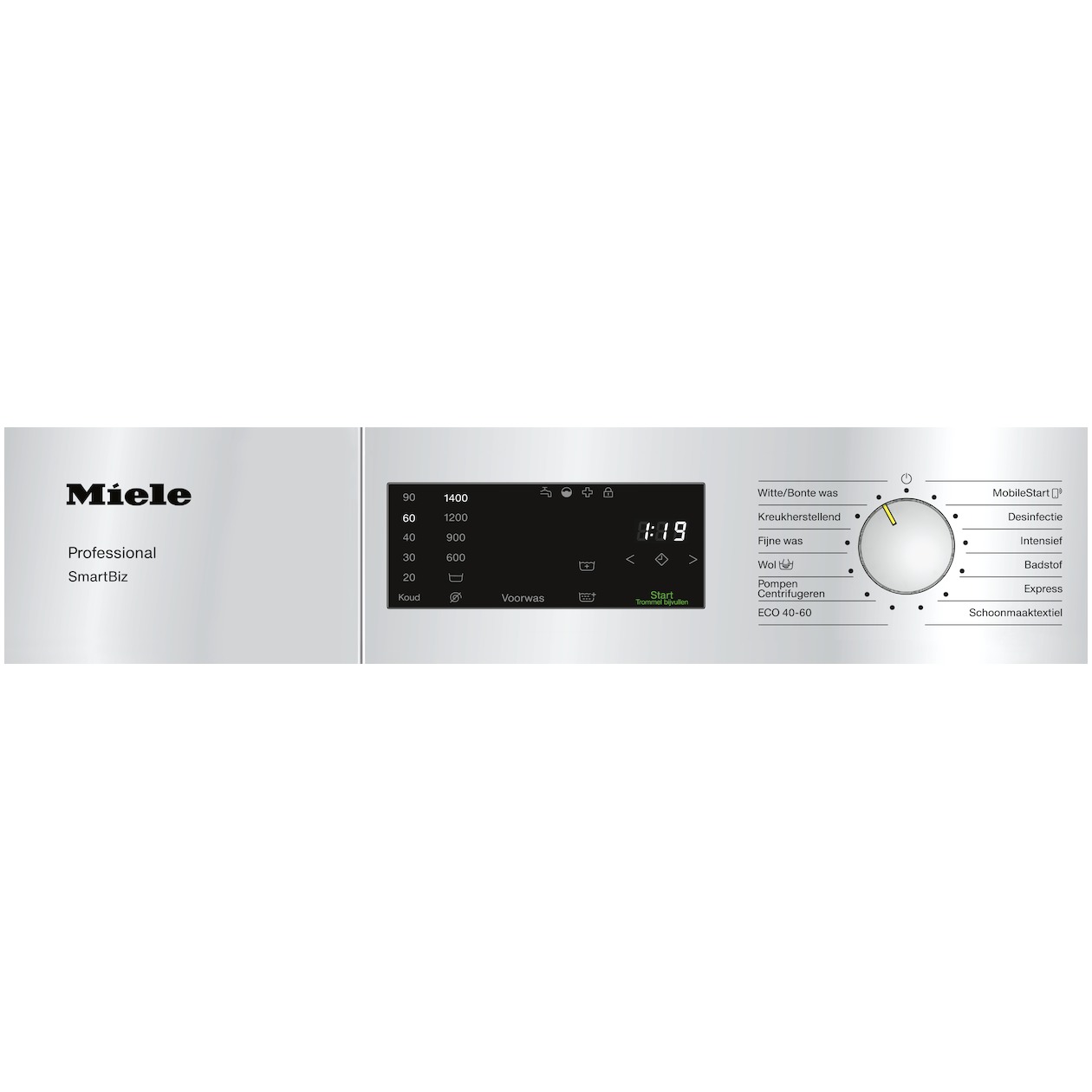Miele PWM 1108 Professional SmartBiz Wasmachine Wit, foto 2