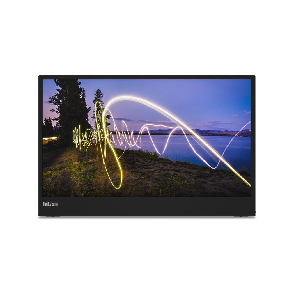 Lenovo ThinkVision M15 Monitor Zwart afbeelding