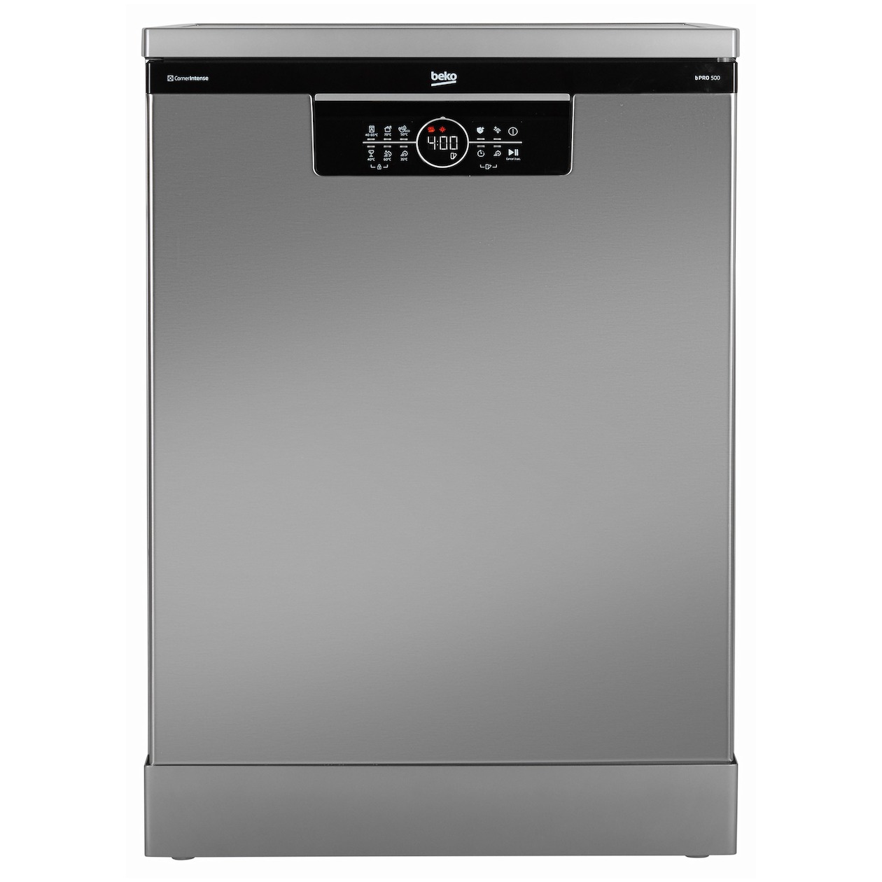 Beko BDFN36653XC Cornerintense Vrijstaande vaatwasser Grijs afbeelding