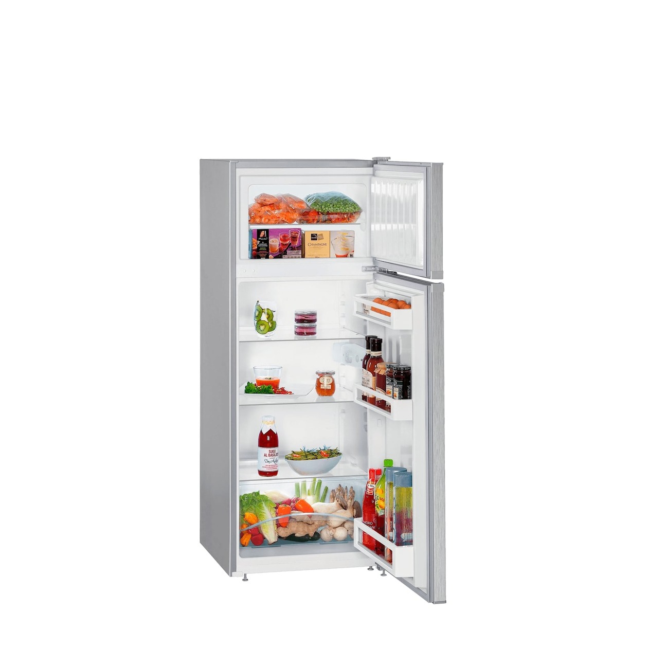 Liebherr CTele 2531-26 Koel-vriescombinatie Zilver afbeelding