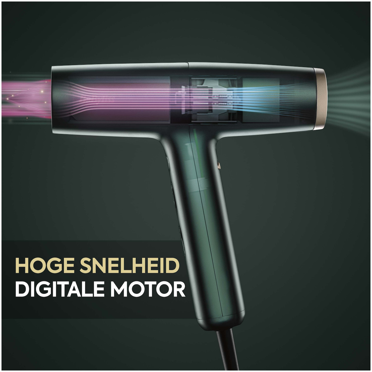 BaByliss D6555DE Air Power Pro Föhn Haardroger Zwart, foto 2
