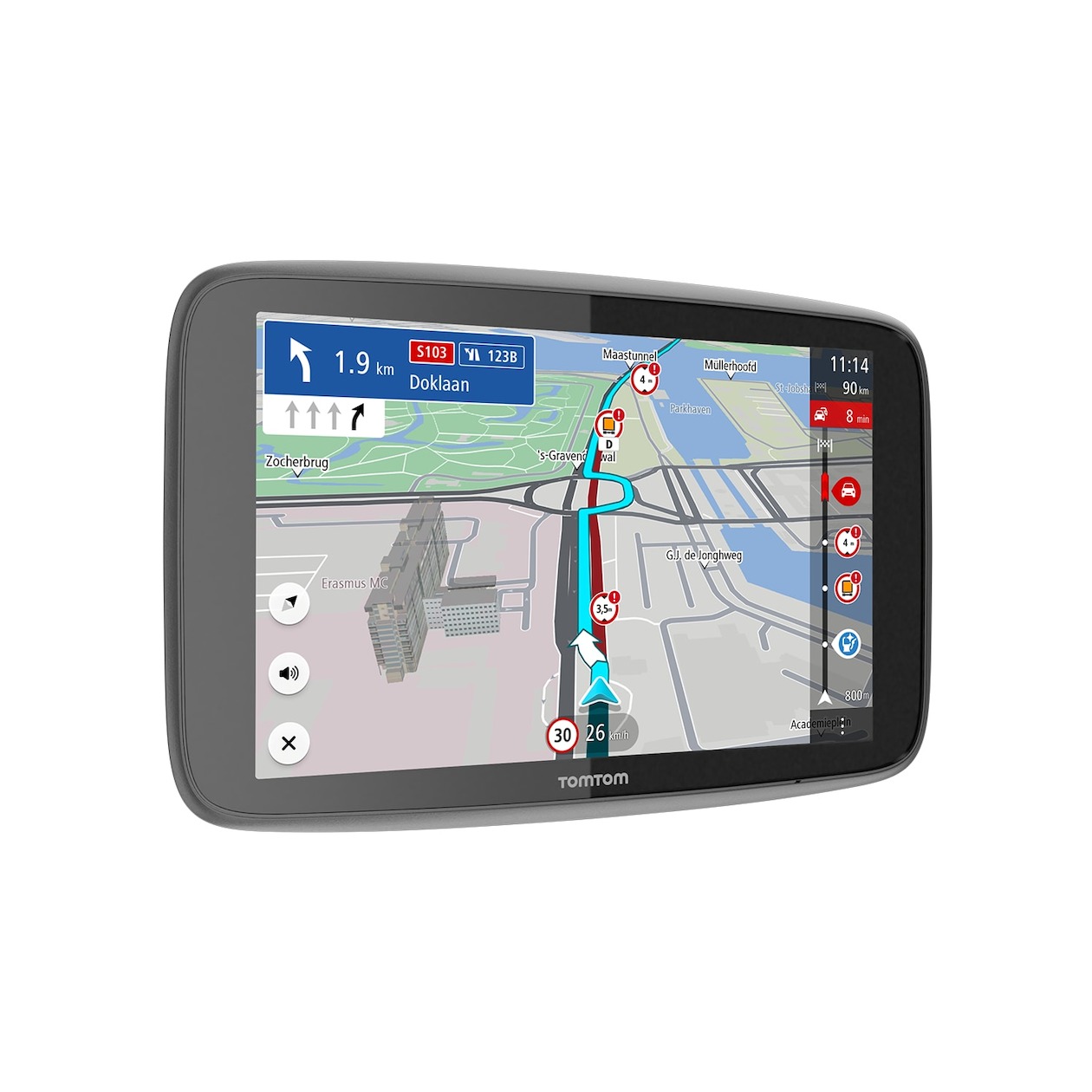 TomTom GO Expert Plus 7 Europa Autonavigatie Zwart, foto 2