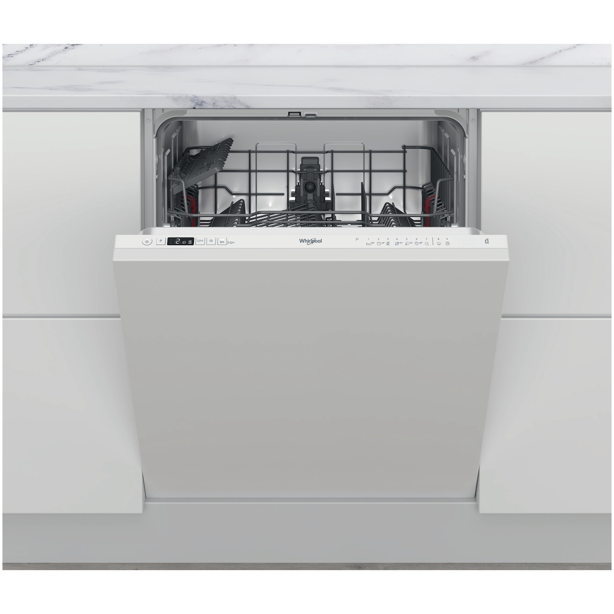 Whirlpool W2I HKD526 A Volledig geïntegreerde vaatwasser