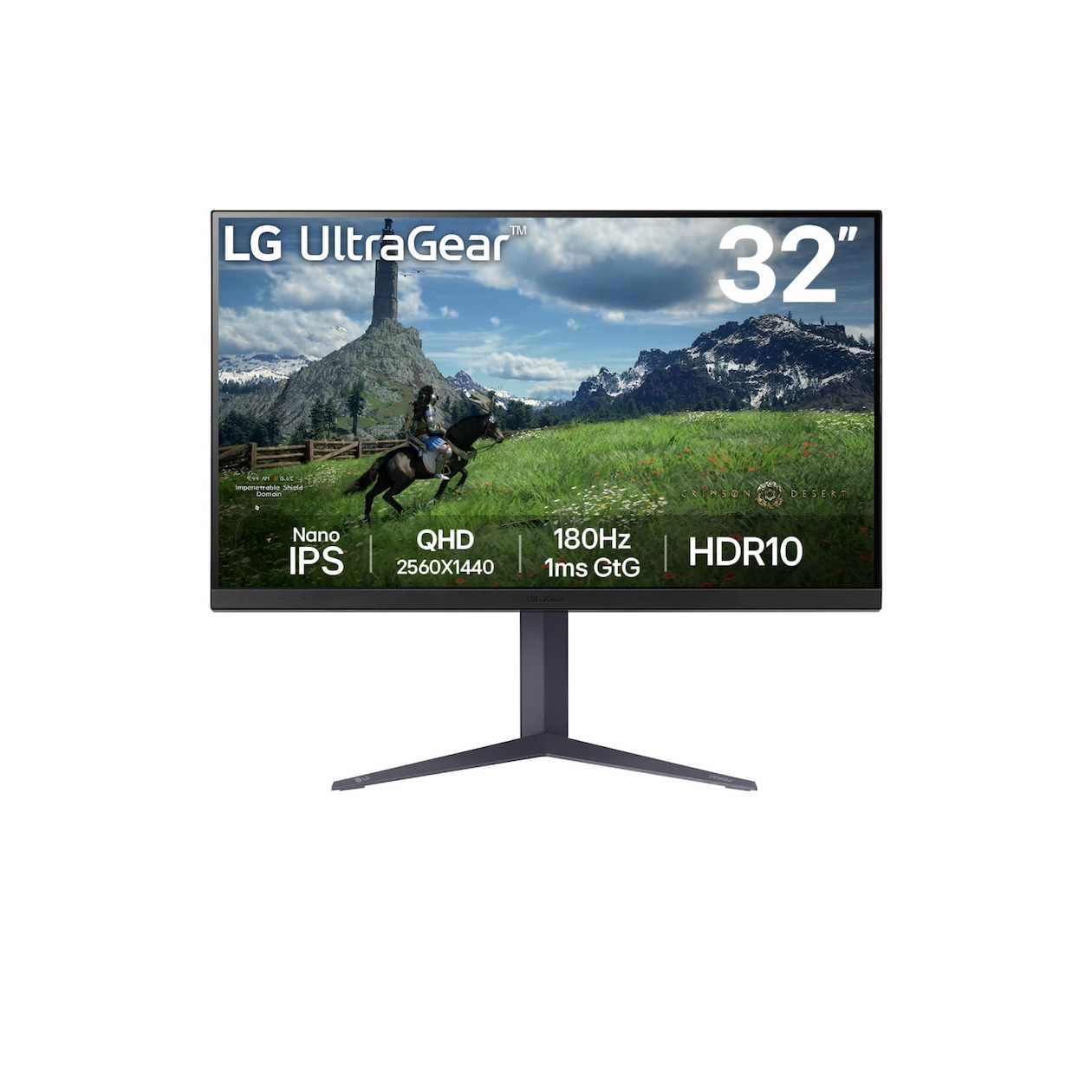 LG UltraGear 32GS85Q-B Monitor Zwart afbeelding