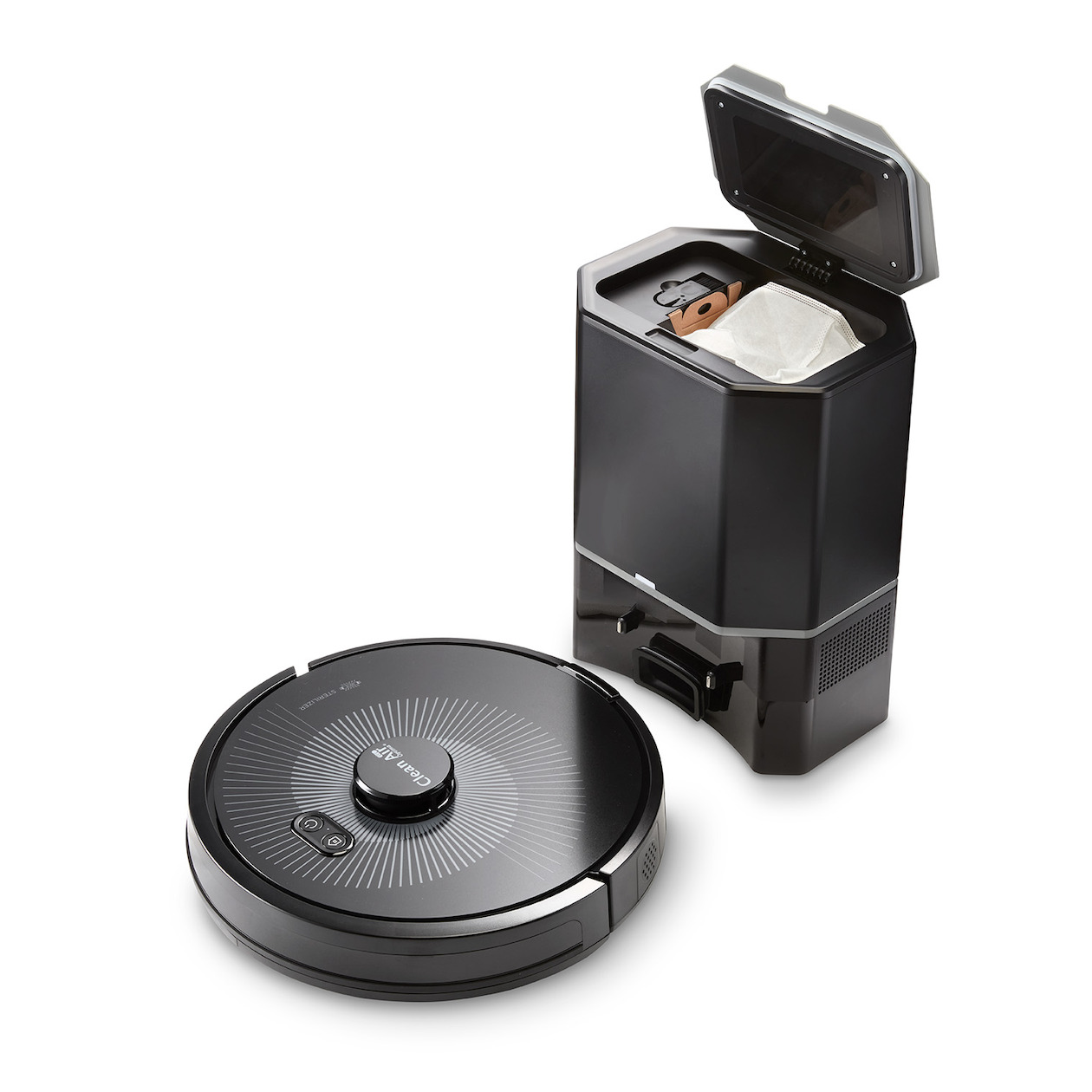 Clean Air Optima RVC002 Smart Robot stofzuiger Zwart, foto 2