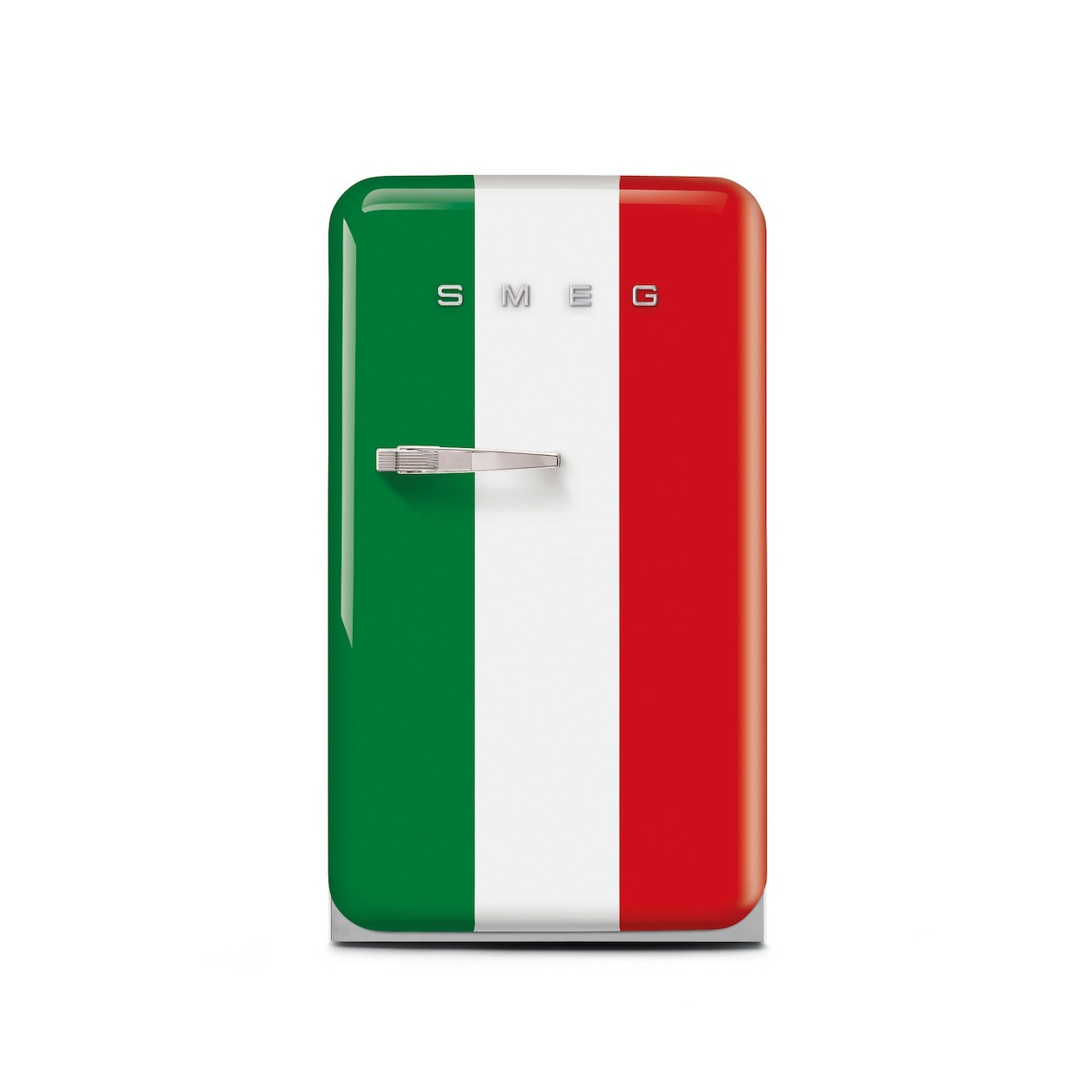 Smeg FAB10HRDIT5 italiaanse vlag Koelkast zonder vriesvak afbeelding
