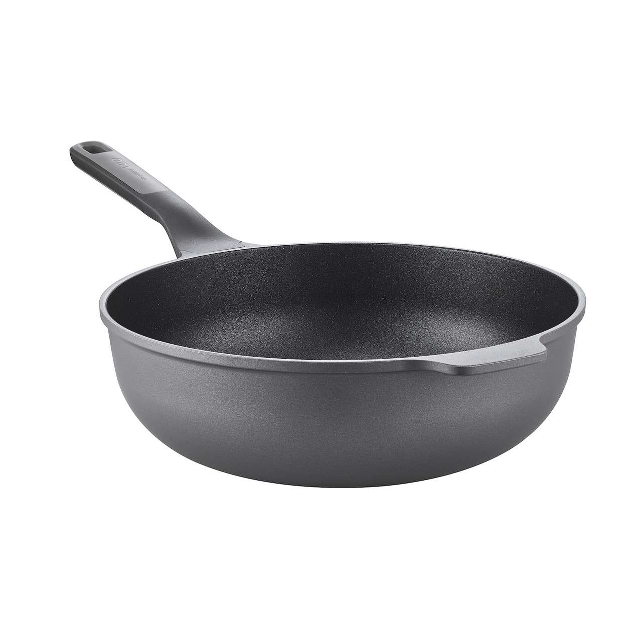 BergHOFF BFF wok 30cm Stone + Pan Zwart afbeelding