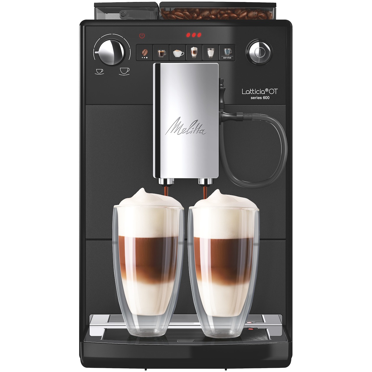 Melitta LATTICIA F300-103 Volautomaat Zwart afbeelding