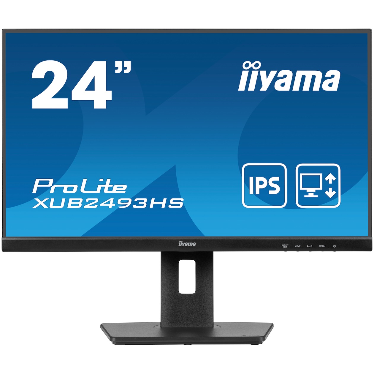 Iiyama ProLite XUB2493HS-B6 Monitor Zwart afbeelding