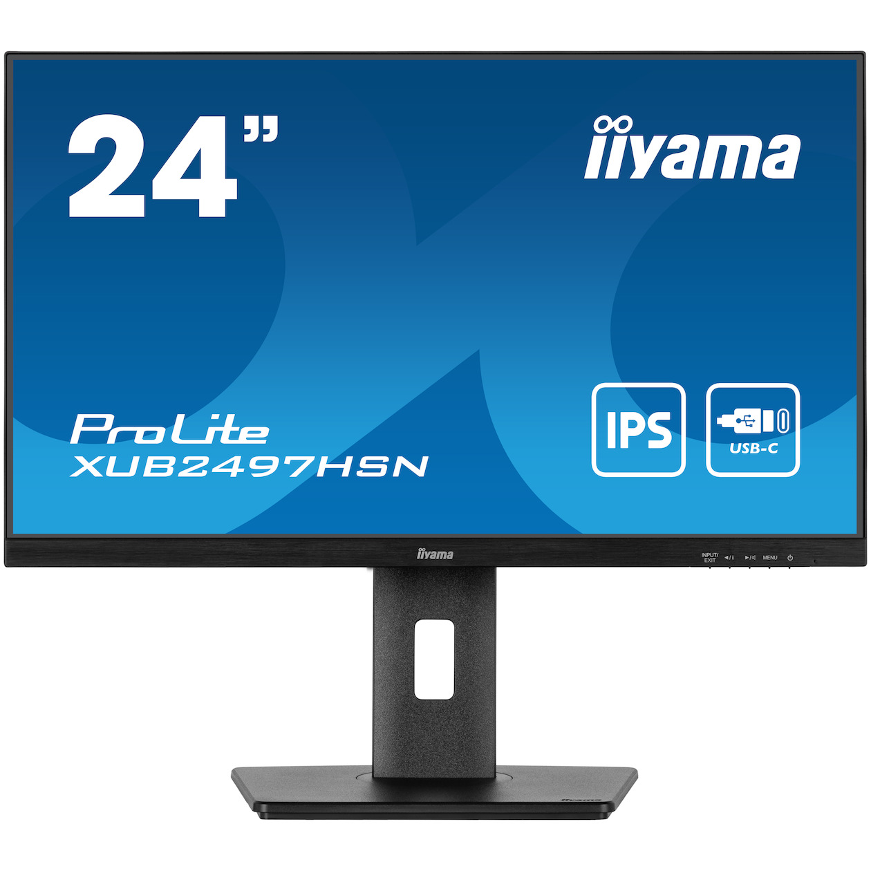 Iiyama ProLite XUB2497HSN-B2 Monitor Zwart afbeelding
