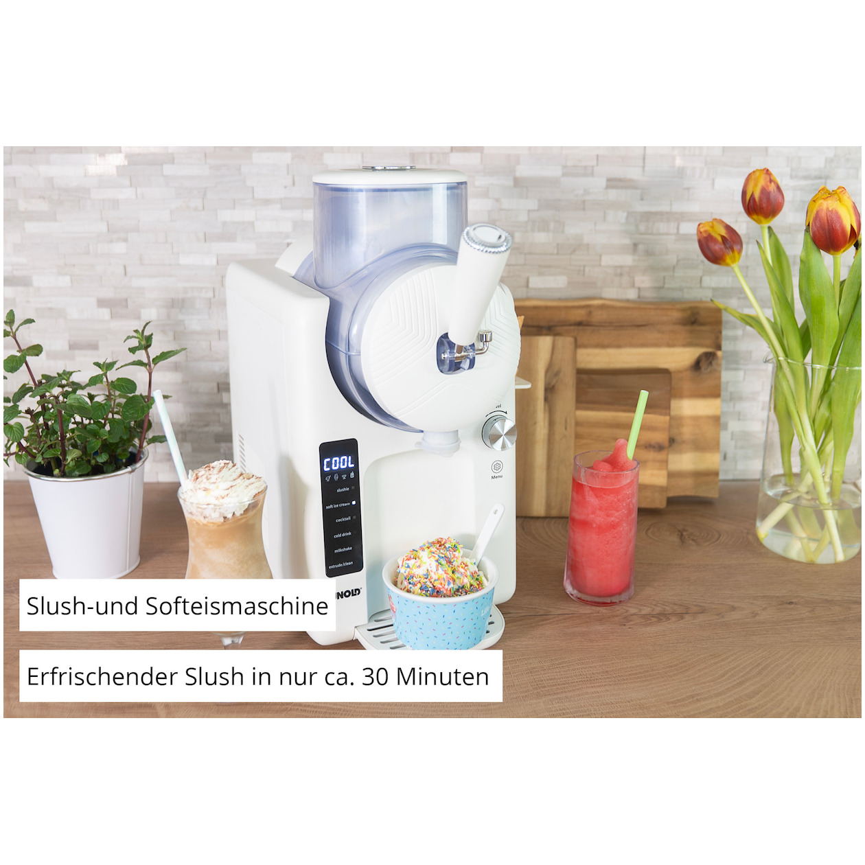 Cloer UNOLD slush&soft Ijsmachine
