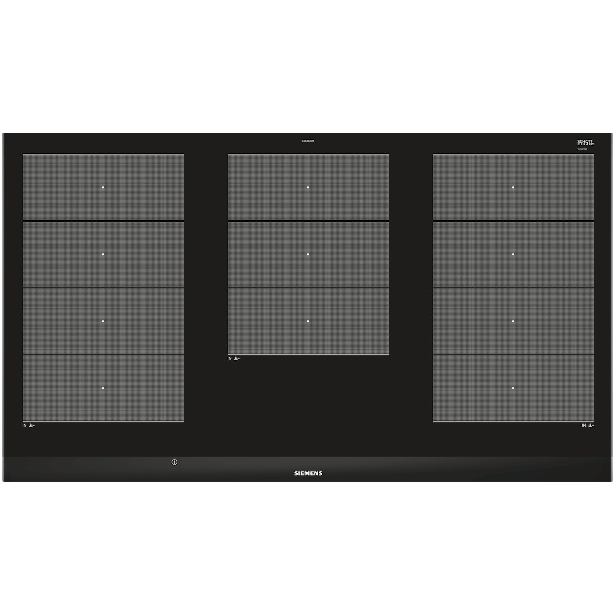 Siemens EX975LXC1E flexInduction Inductie kookplaat Zwart