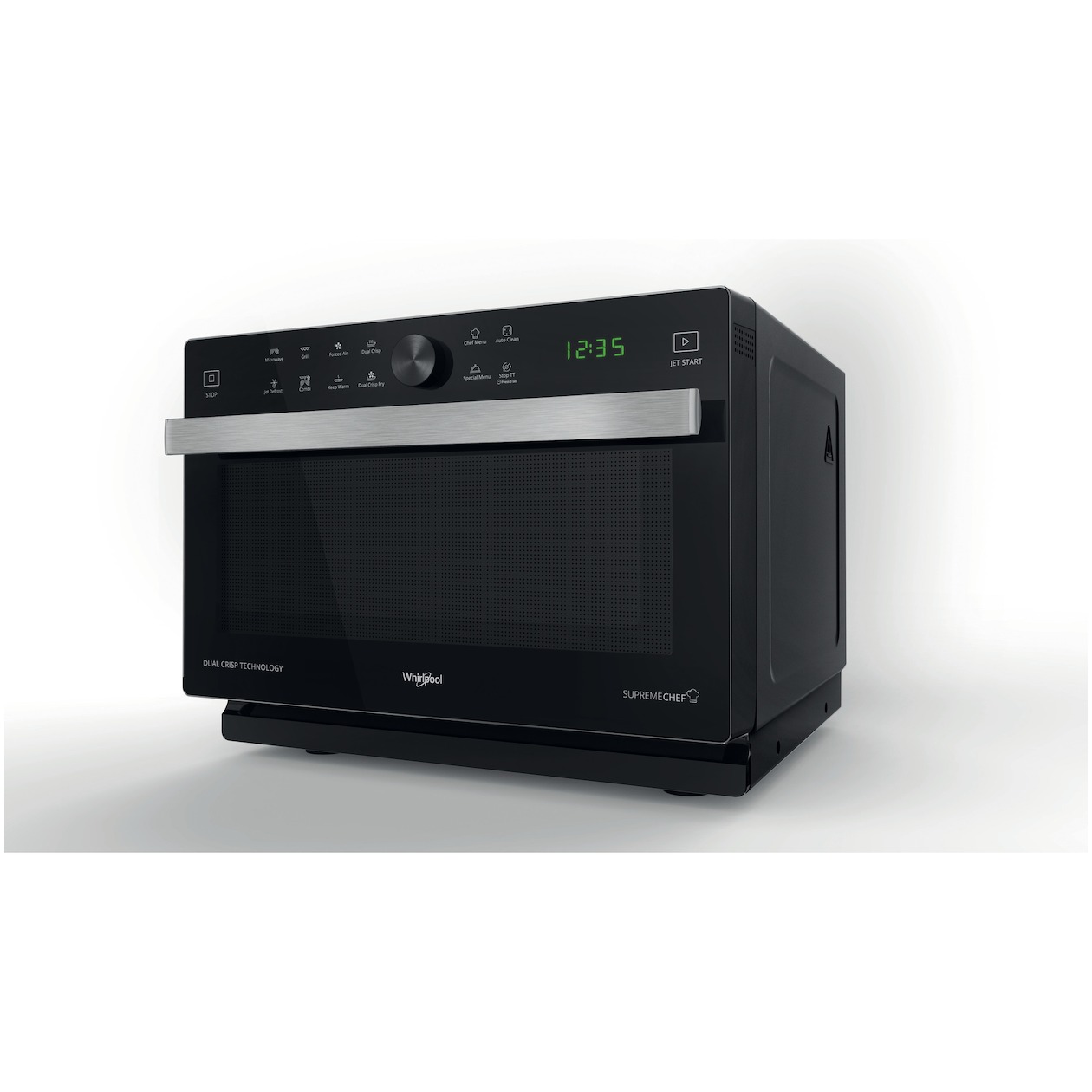 Whirlpool MWSC 833 B Combimagnetron Zwart afbeelding