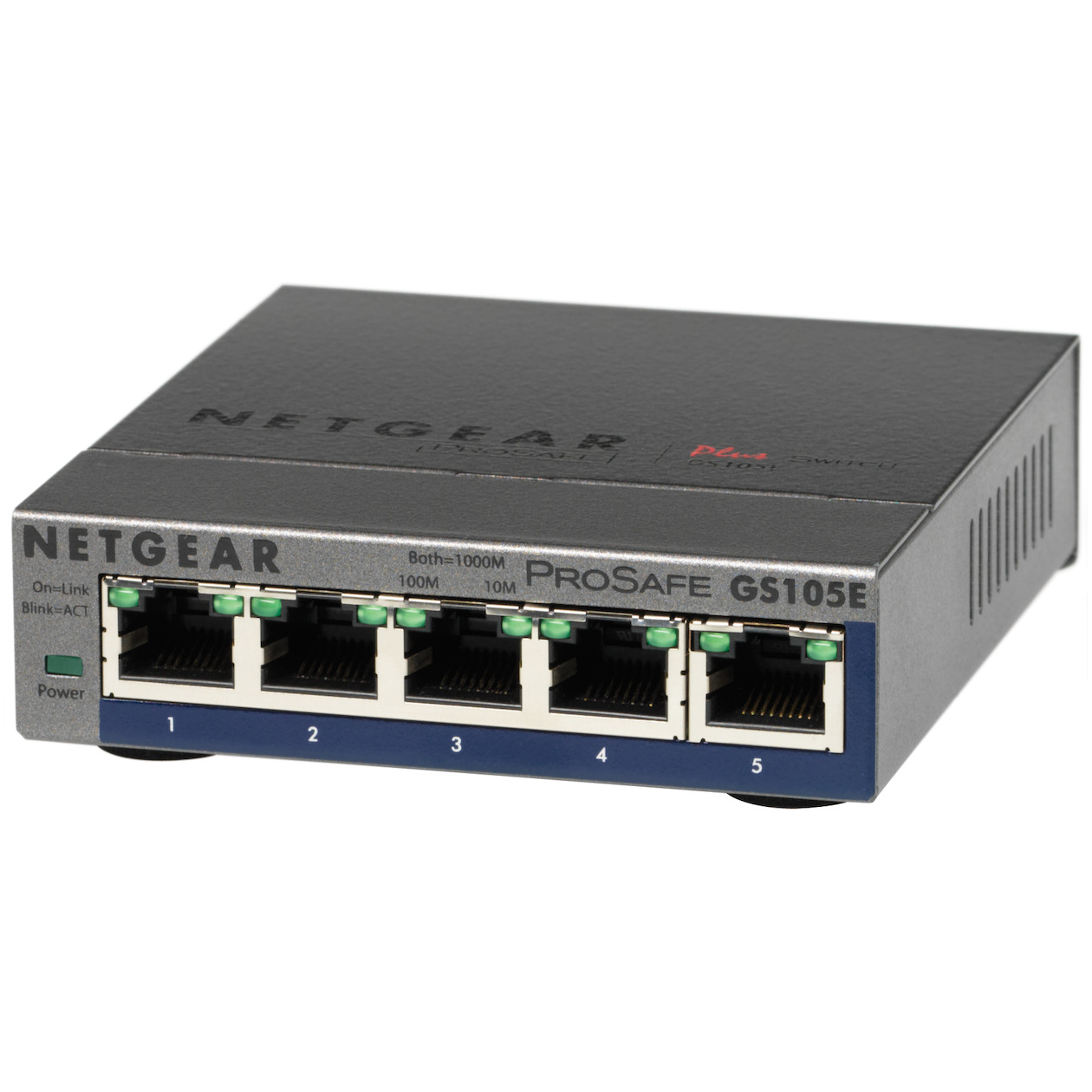 Netgear ProSafe Plus GS105E Switch Grijs, foto 2