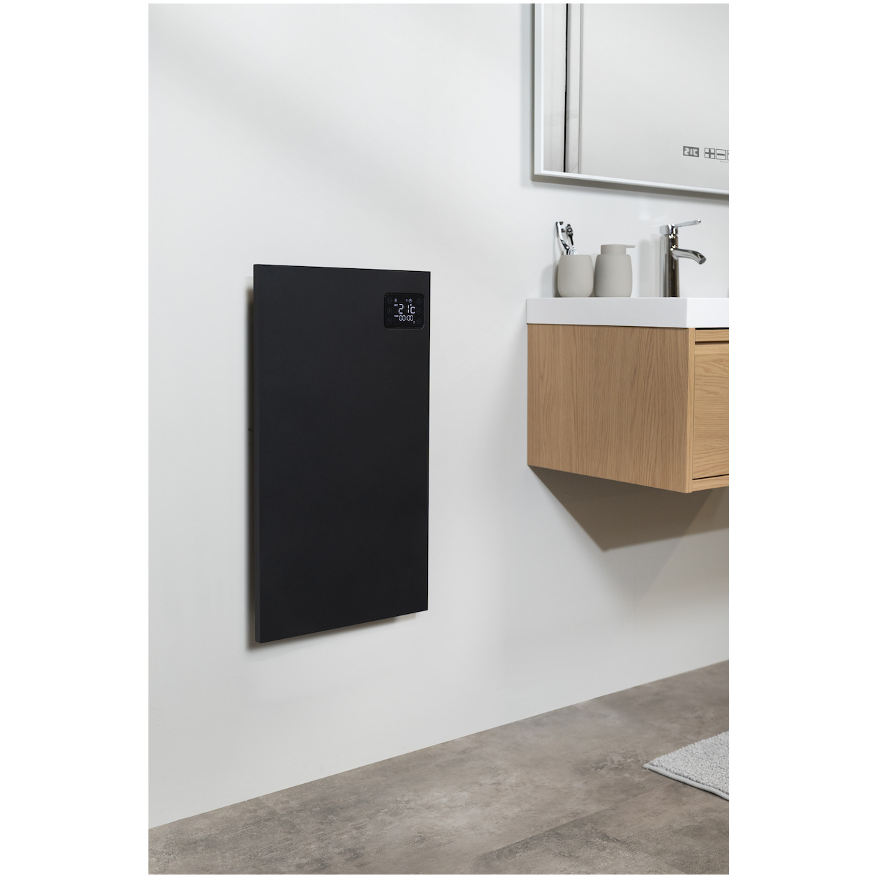 Eurom Alutherm 1200XS WiFi Convectorkachel Zwart, foto 3