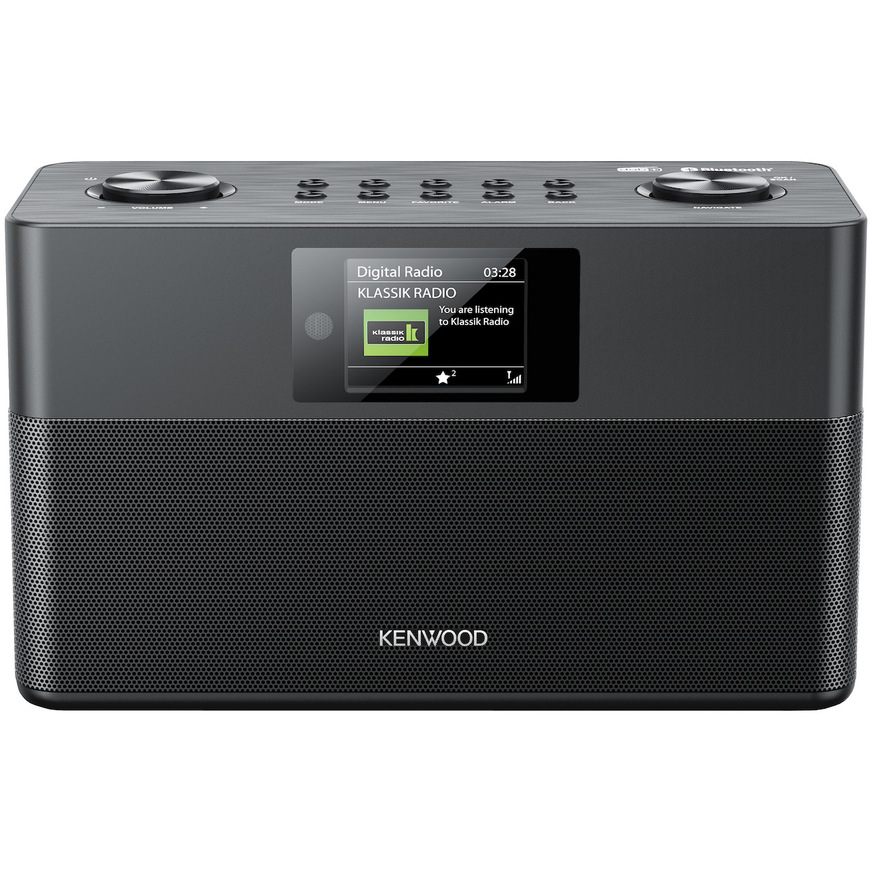 Kenwood CR-ST80DAB DAB radio Zwart afbeelding