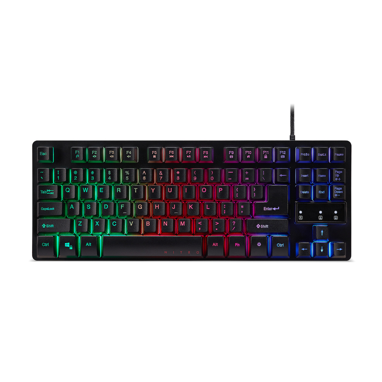 Acer Nitro Gaming Keyboard Toetsenbord Zwart afbeelding