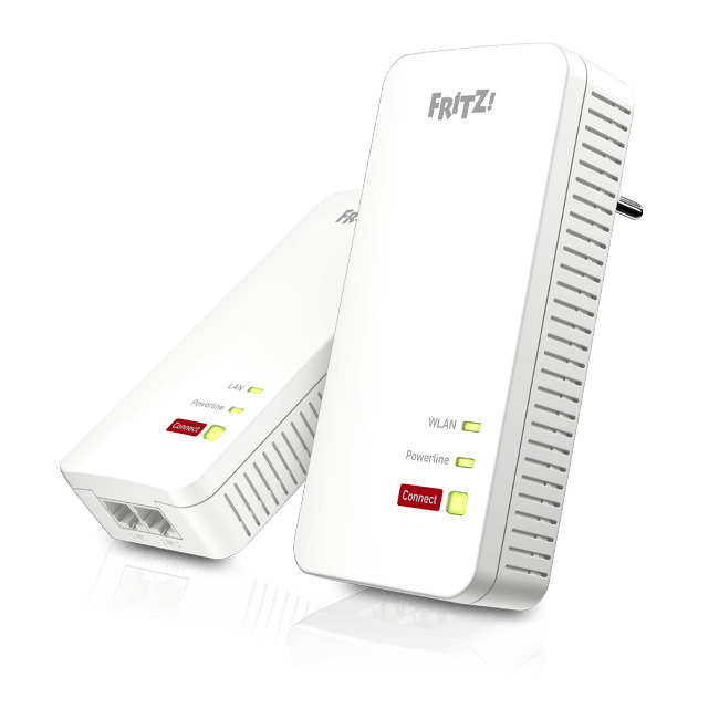 AVM FRITZ!Powerline 1240 AX WLAN Powerline Wit afbeelding