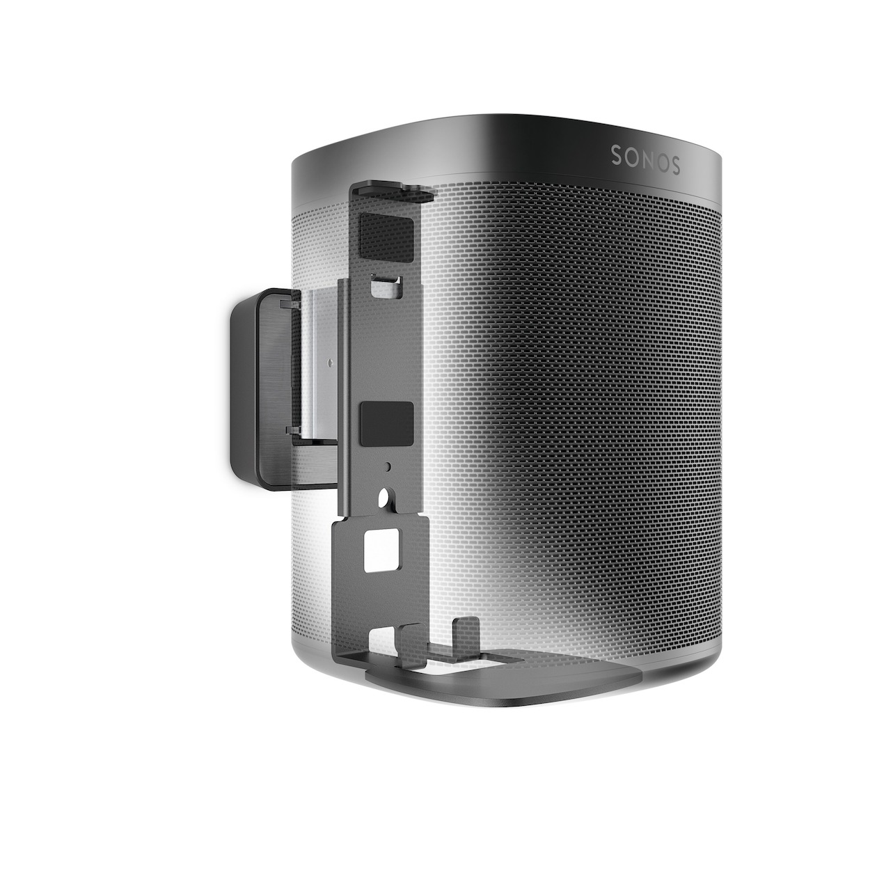 Vogels SOUND 4201 SONOS ONE (SL) & PLAY:1 Audio muurbeugel Zwart afbeelding