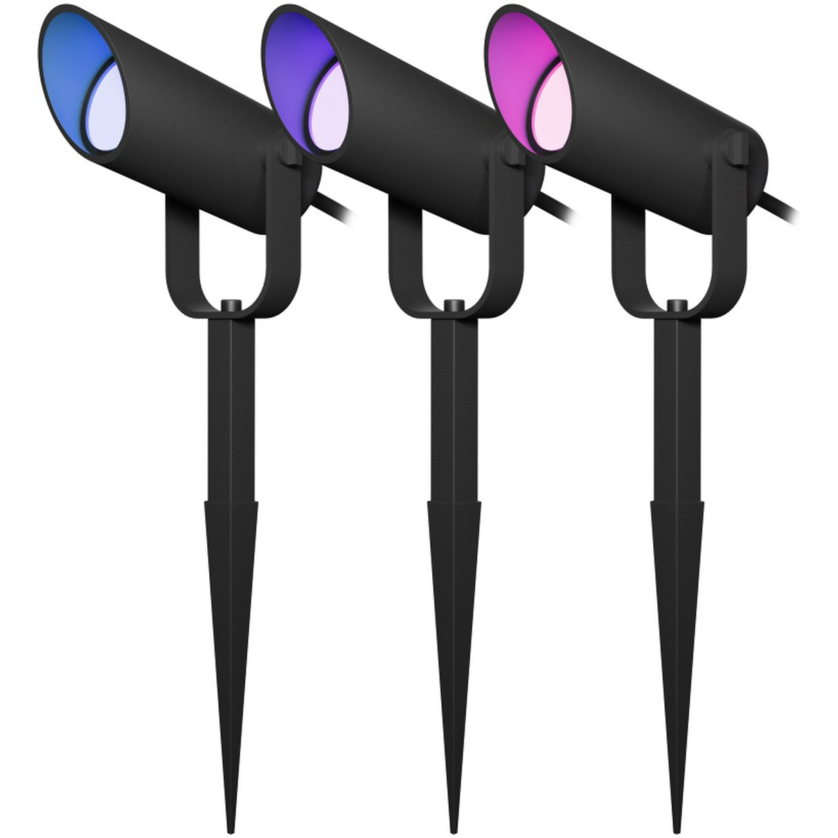 Hombli 3x slimme prikspots voor buiten - Starterkit