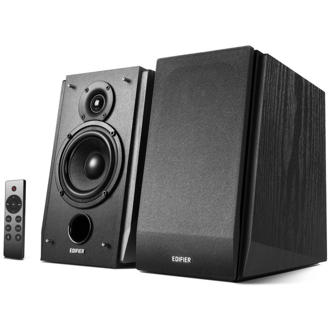 Edifier R1855DB Bluetooth speaker Zwart afbeelding