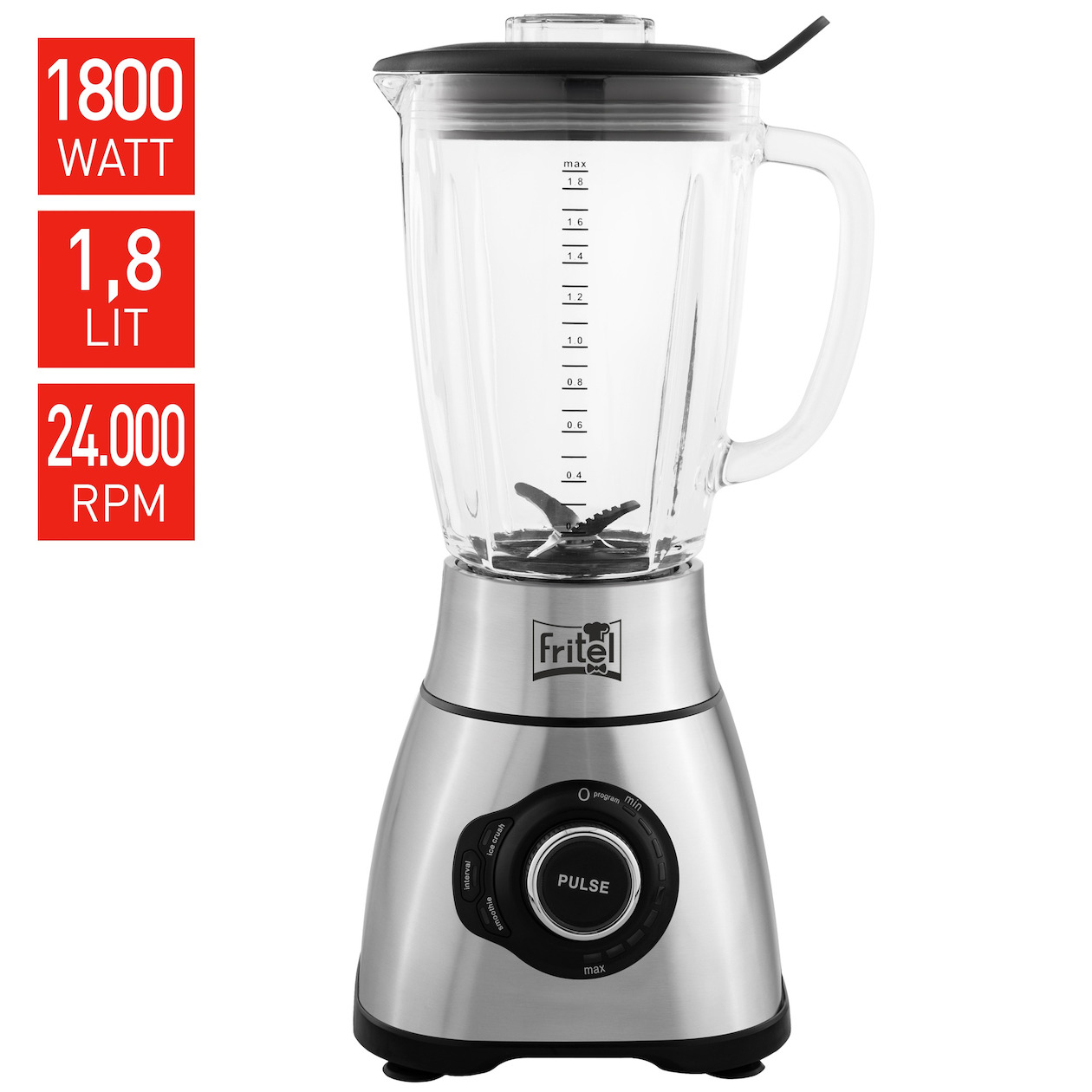 Fritel BL 3890 Blender Zwart