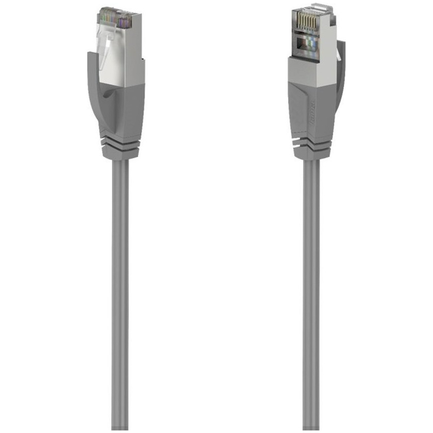 Hama Netwerkkabel, CAT-5e, 1 Gbit/s, F/UTP afgeschermd, 5,00 m UTP kabel Grijs