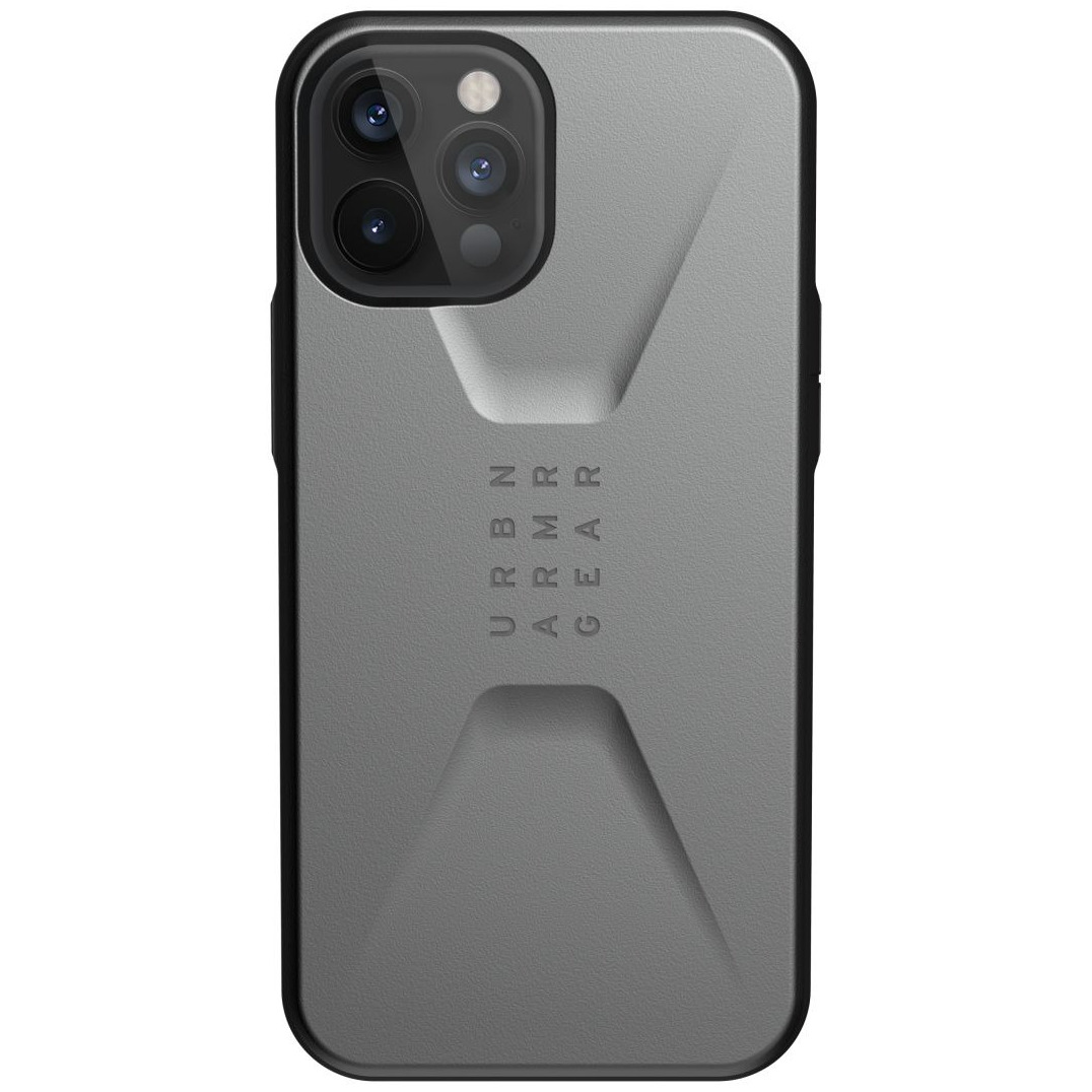UAG Civilian Backcover iPhone 12 Pro Max Telefoonhoesje Grijs afbeelding